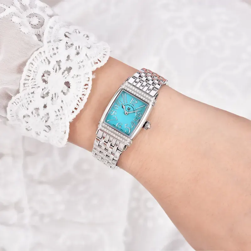 Pagani Design Tiffani Blue Dial Ladies Watch- PD-1737